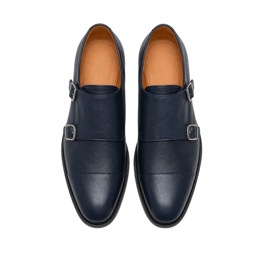 Double Monk Strap Smart-Casual Shoes